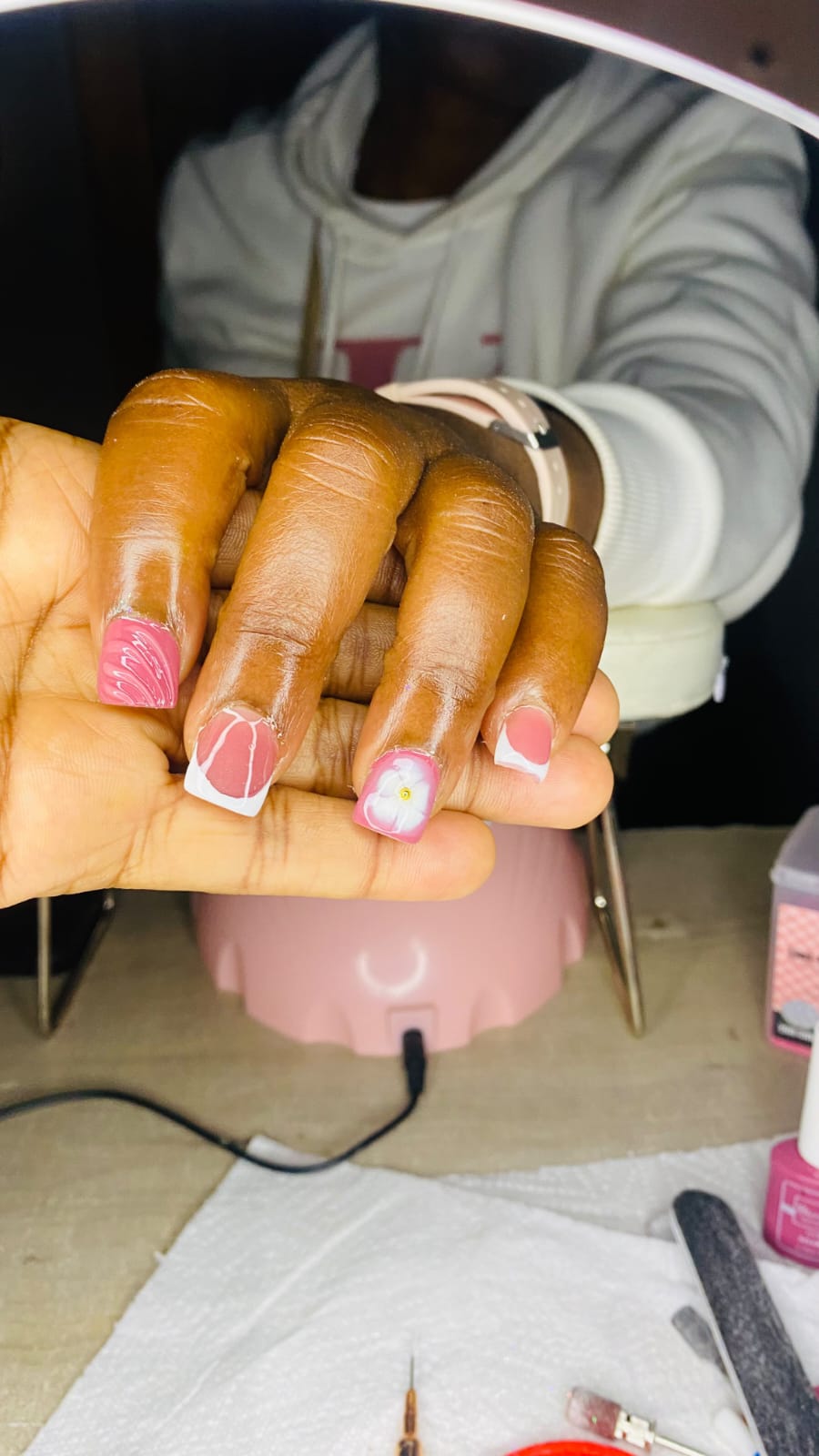 Polygel nails by Crowned Creations by Liz